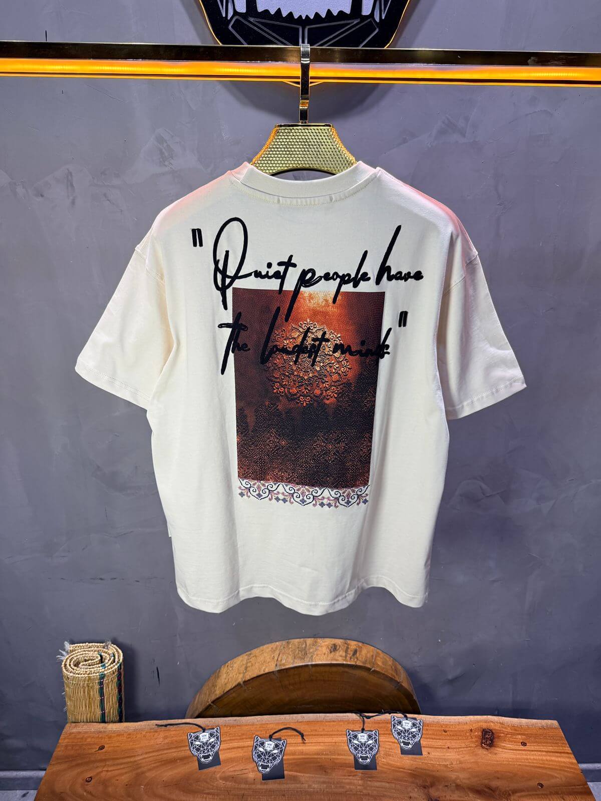 T-Shirt Oversize Beige Urbanity 5116
