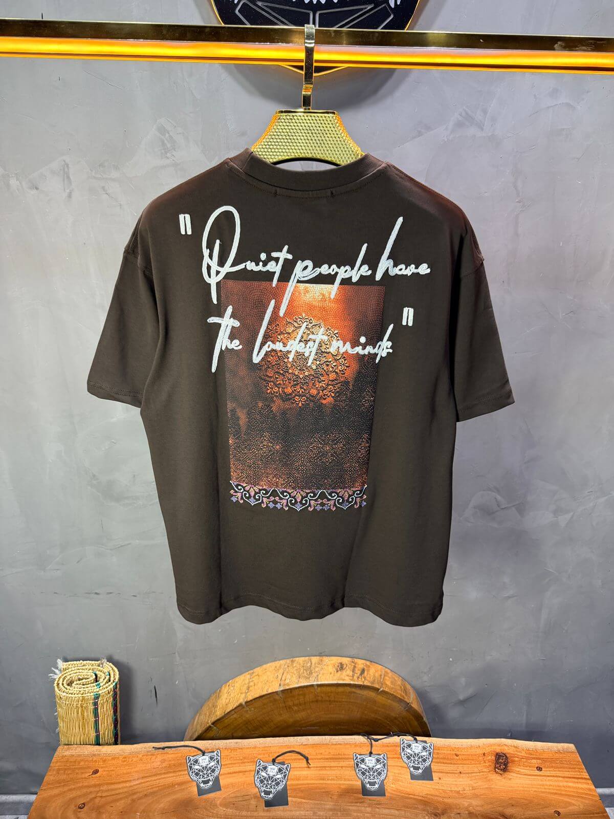 T-Shirt Oversize Brown Urbanity 5116