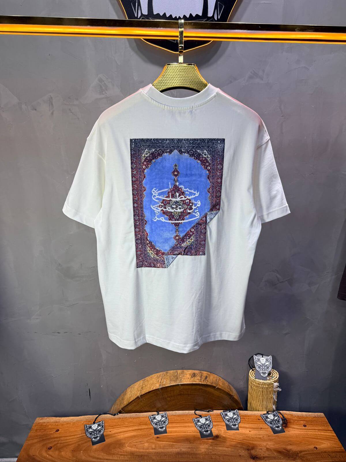 T-Shirt Blanc Oversize 5078