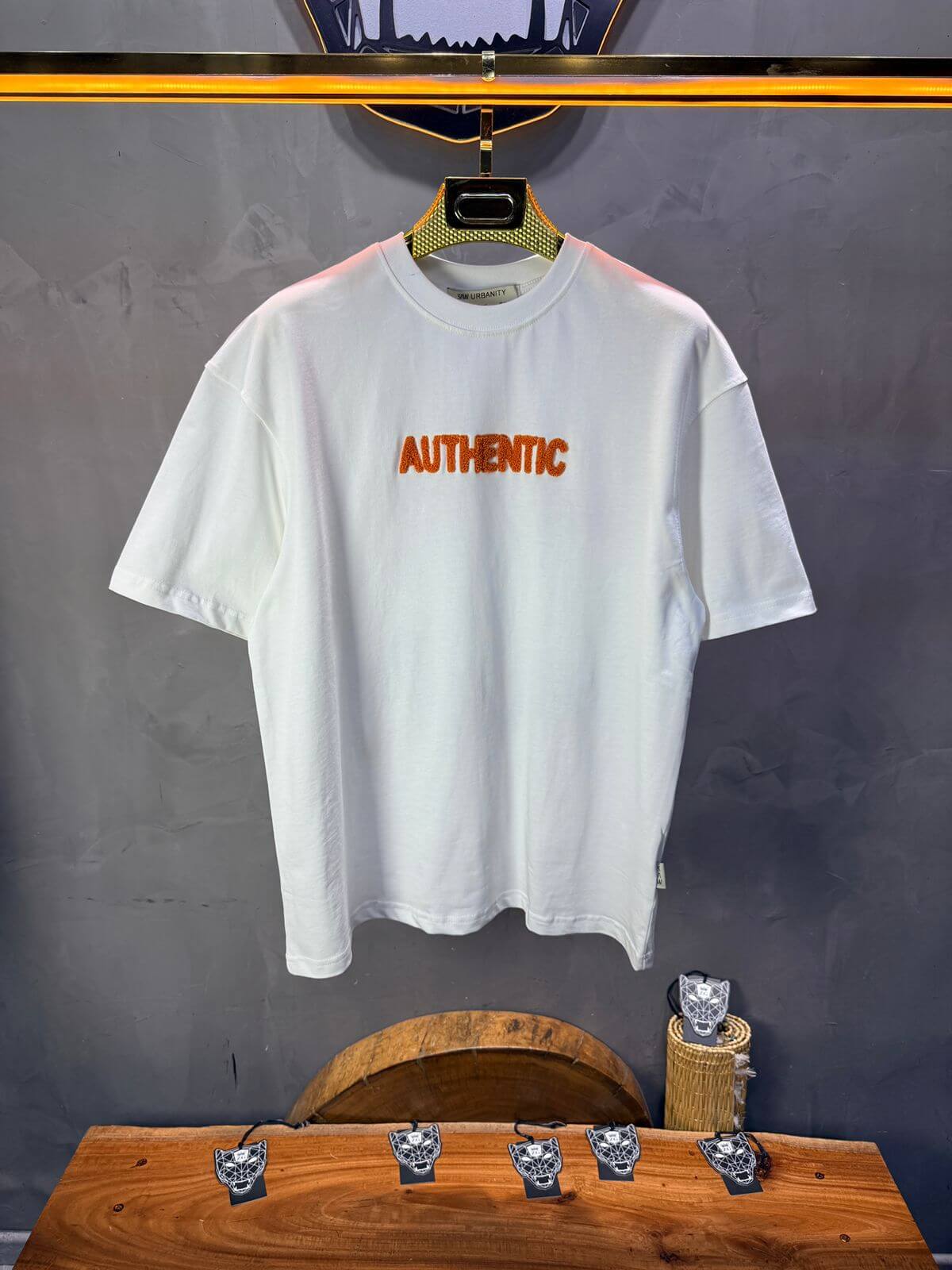 T-Shirt Oversize Blanc 5079