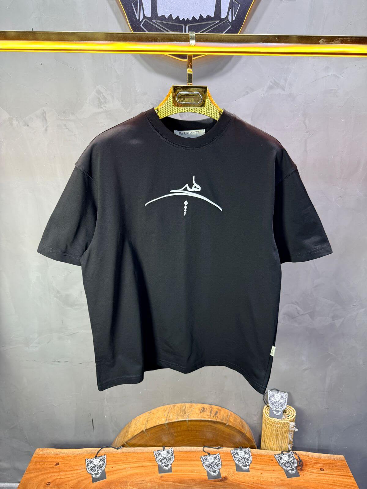 T-Shirt Oversize Noir 5070