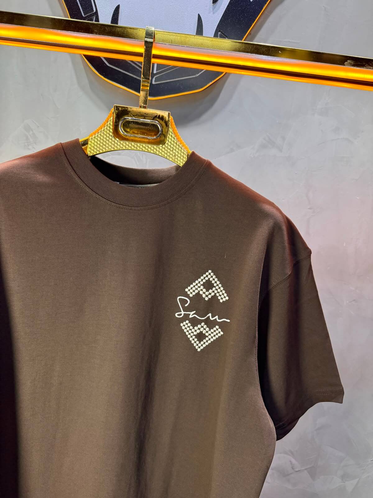 T-Shirt Over Size Serenity — Brown 5099