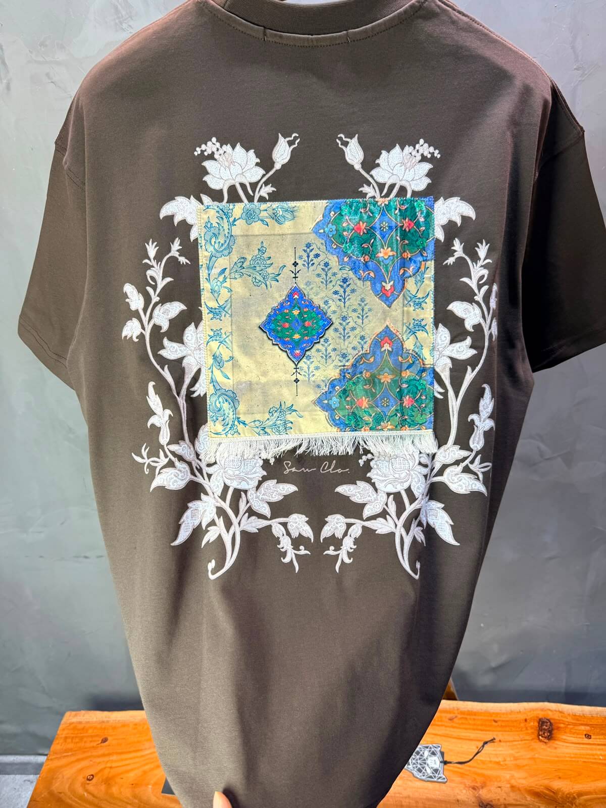 T-Shirt OverSize Sean Cleo — Brown 5156