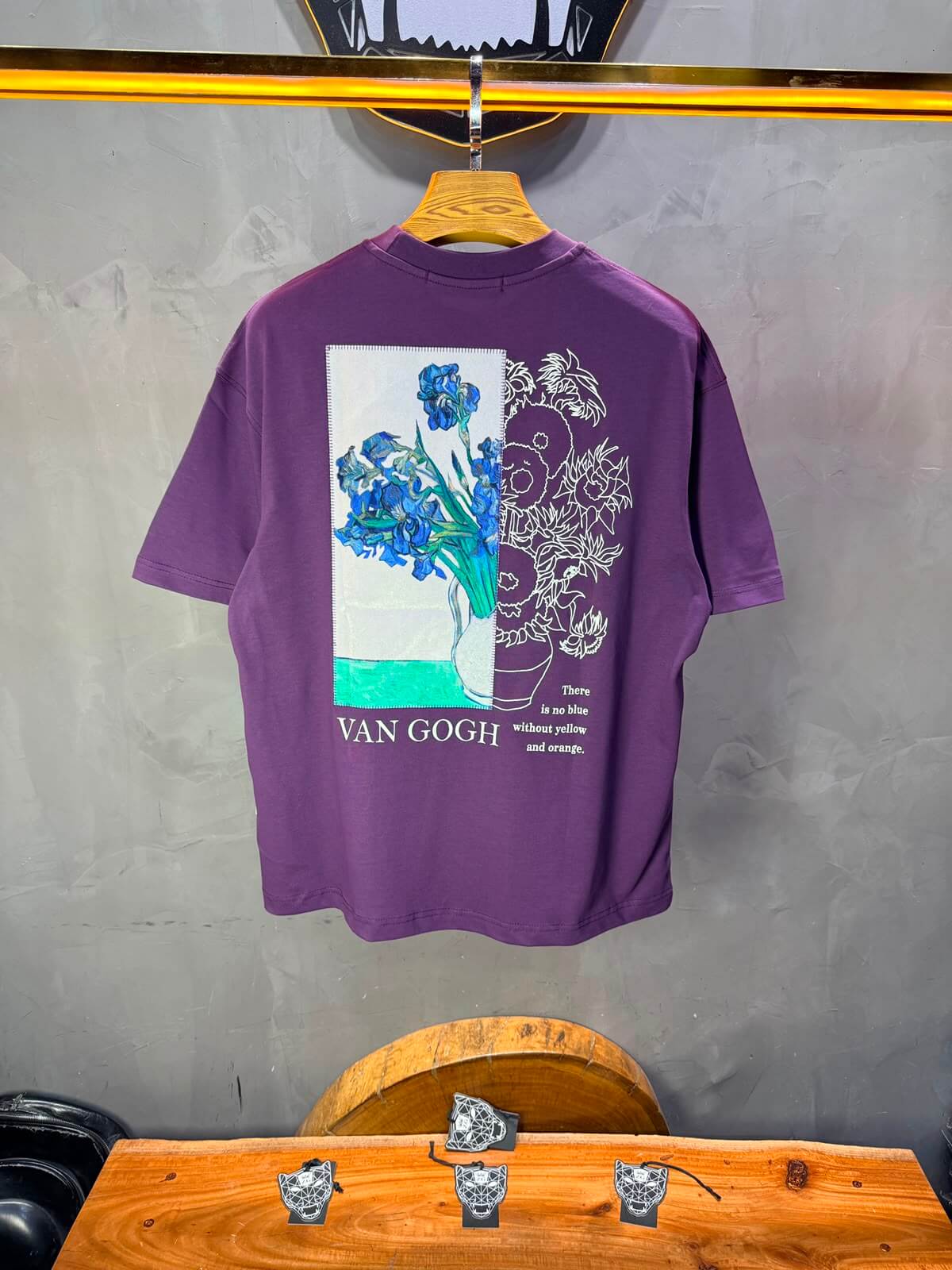 T-Shirt Van Gogh Irises — Move 5141