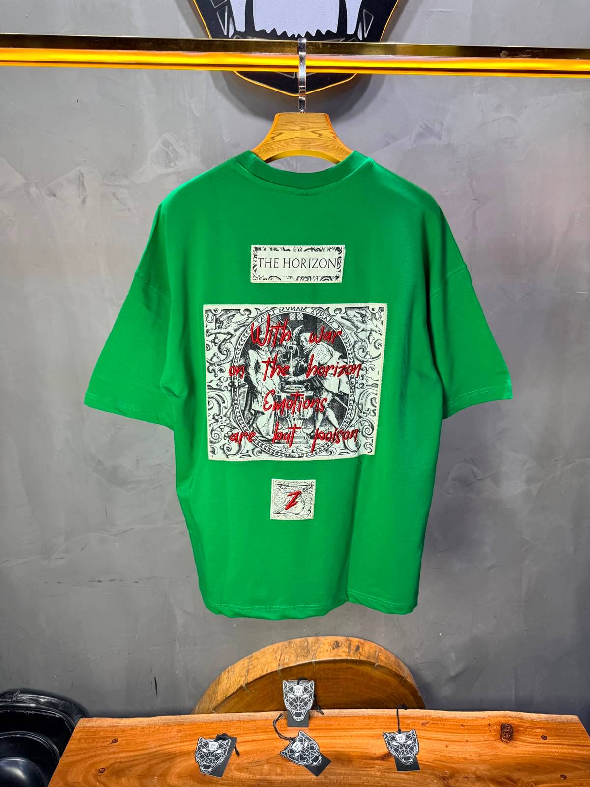 T-Shirt The Horizon — Green 4206