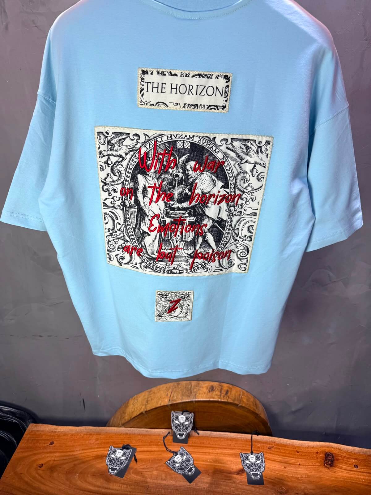 T-Shirt The Horizon — Bleu Ciel 4206
