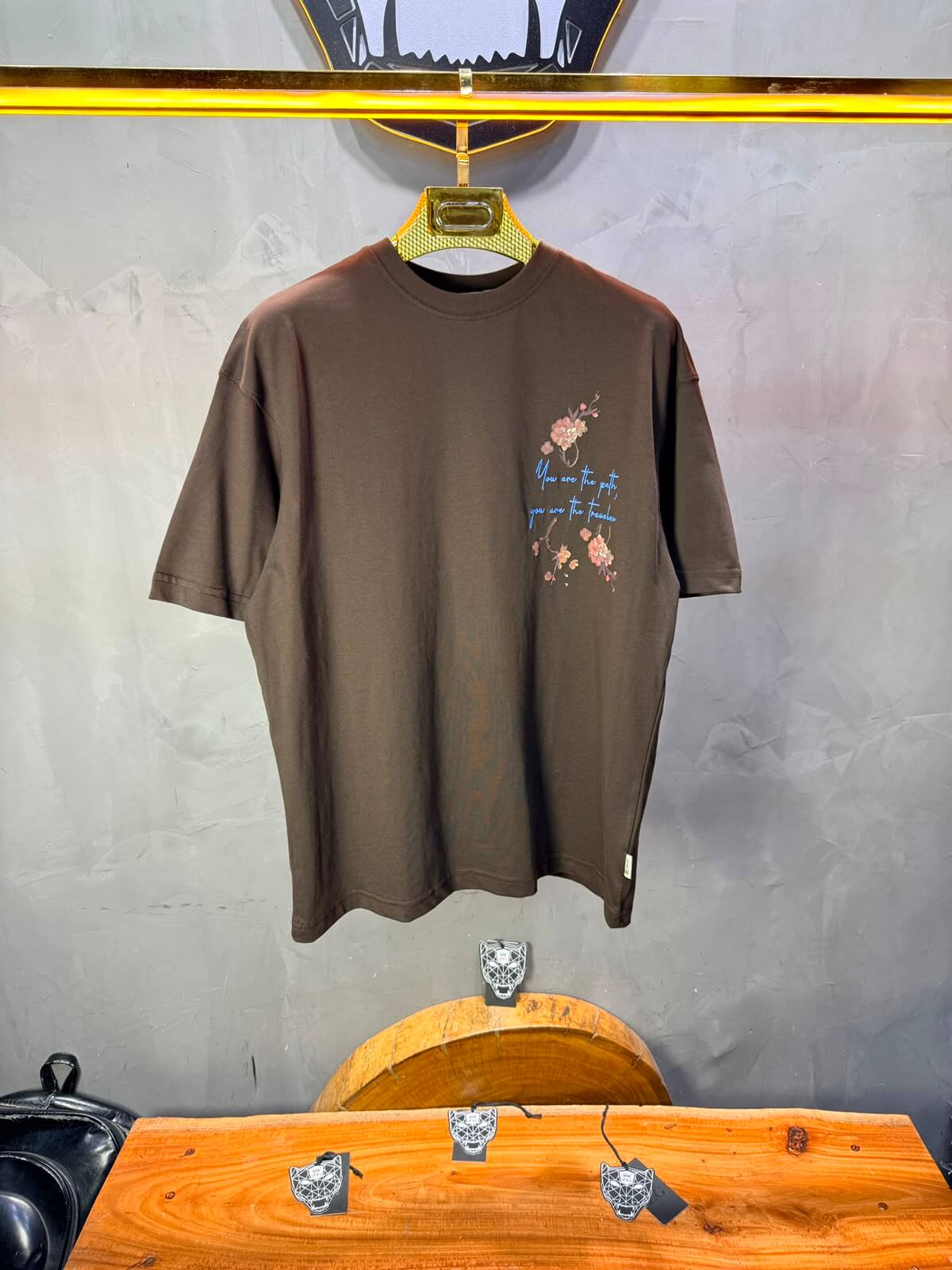 T-Shirt Phénix Sakura — Sam — Brown 5180