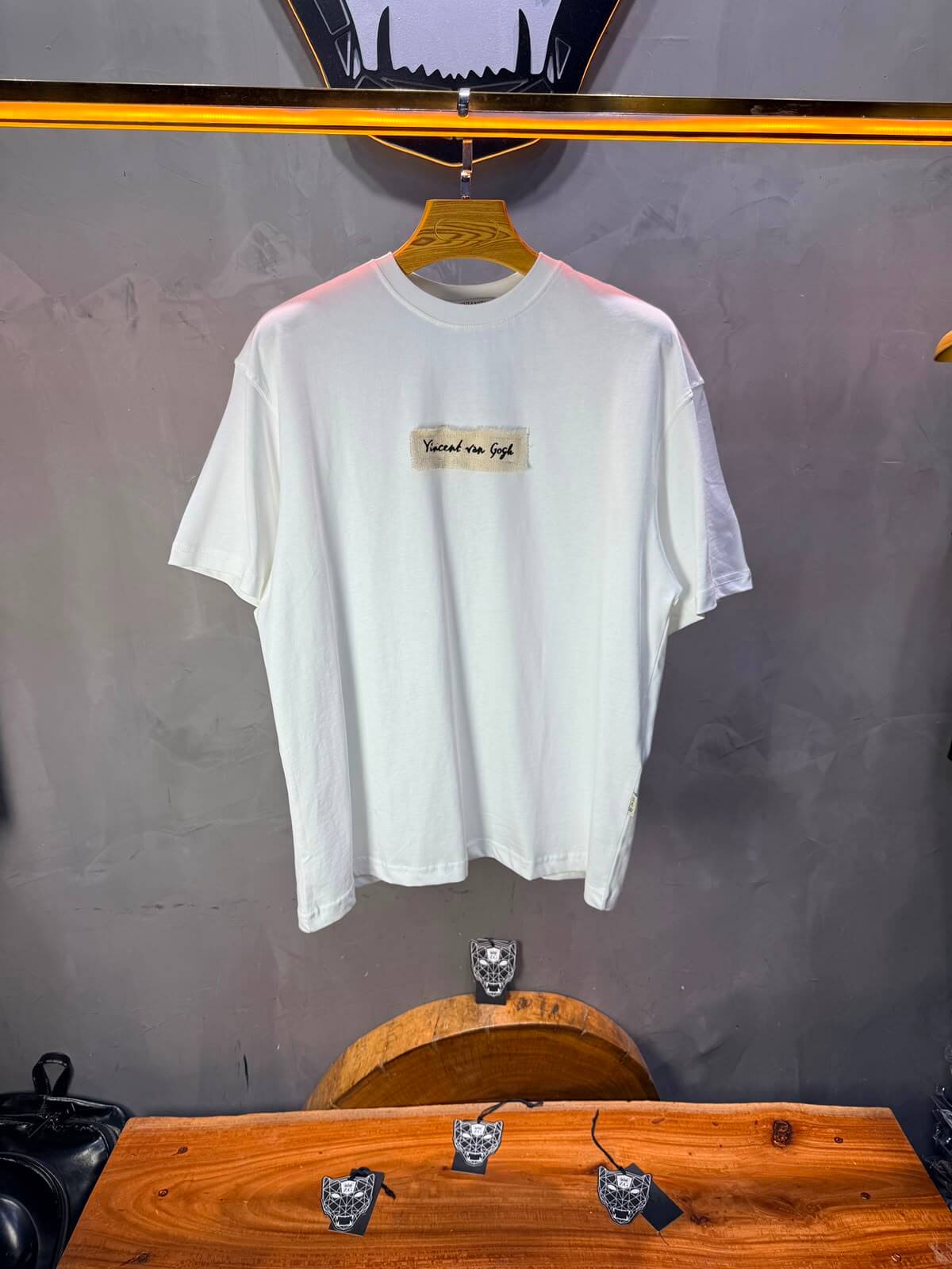 T-Shirt Vincent van Gogh Tournesols — Blanc 5074