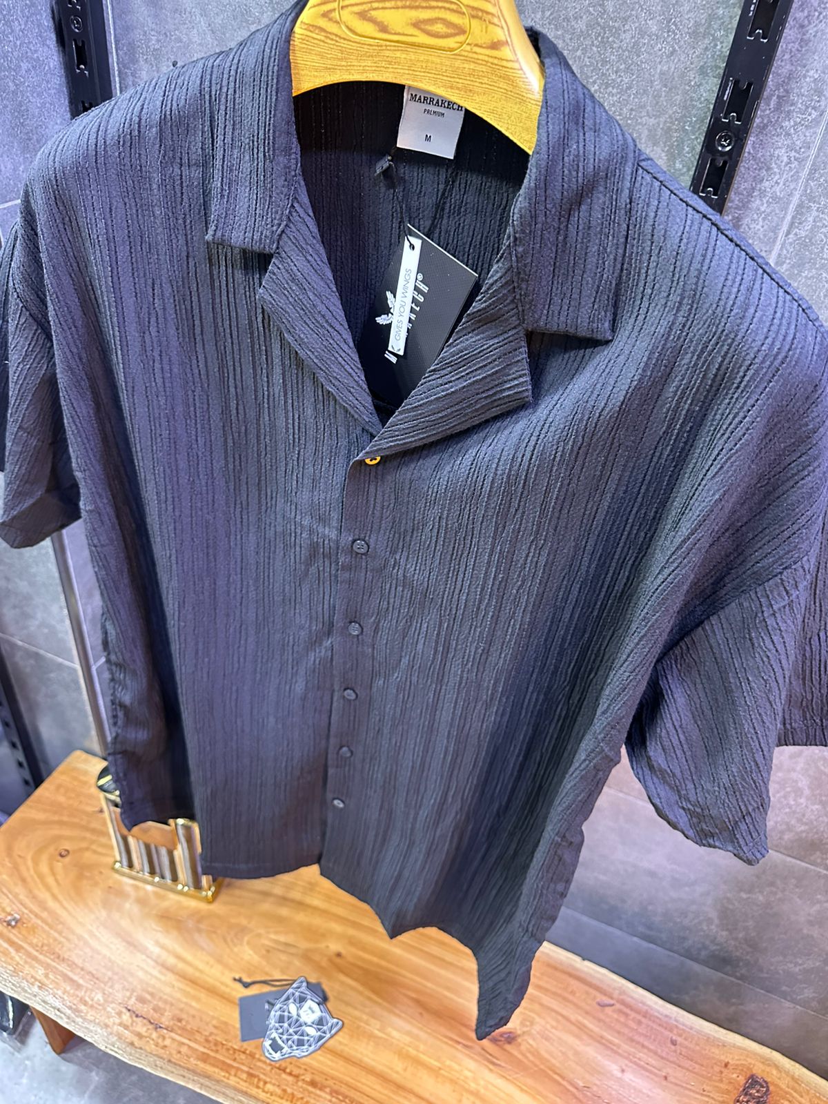 CHEMISE MARRAKECH BLACK GML 2188