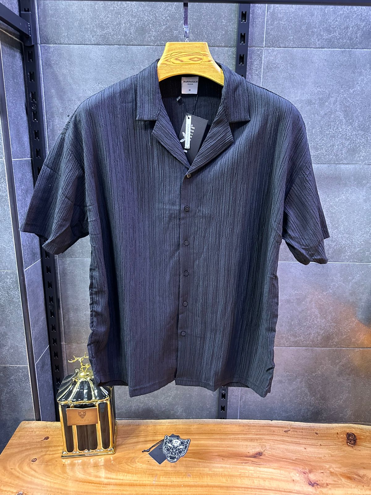 CHEMISE MARRAKECH BLACK GML 2188