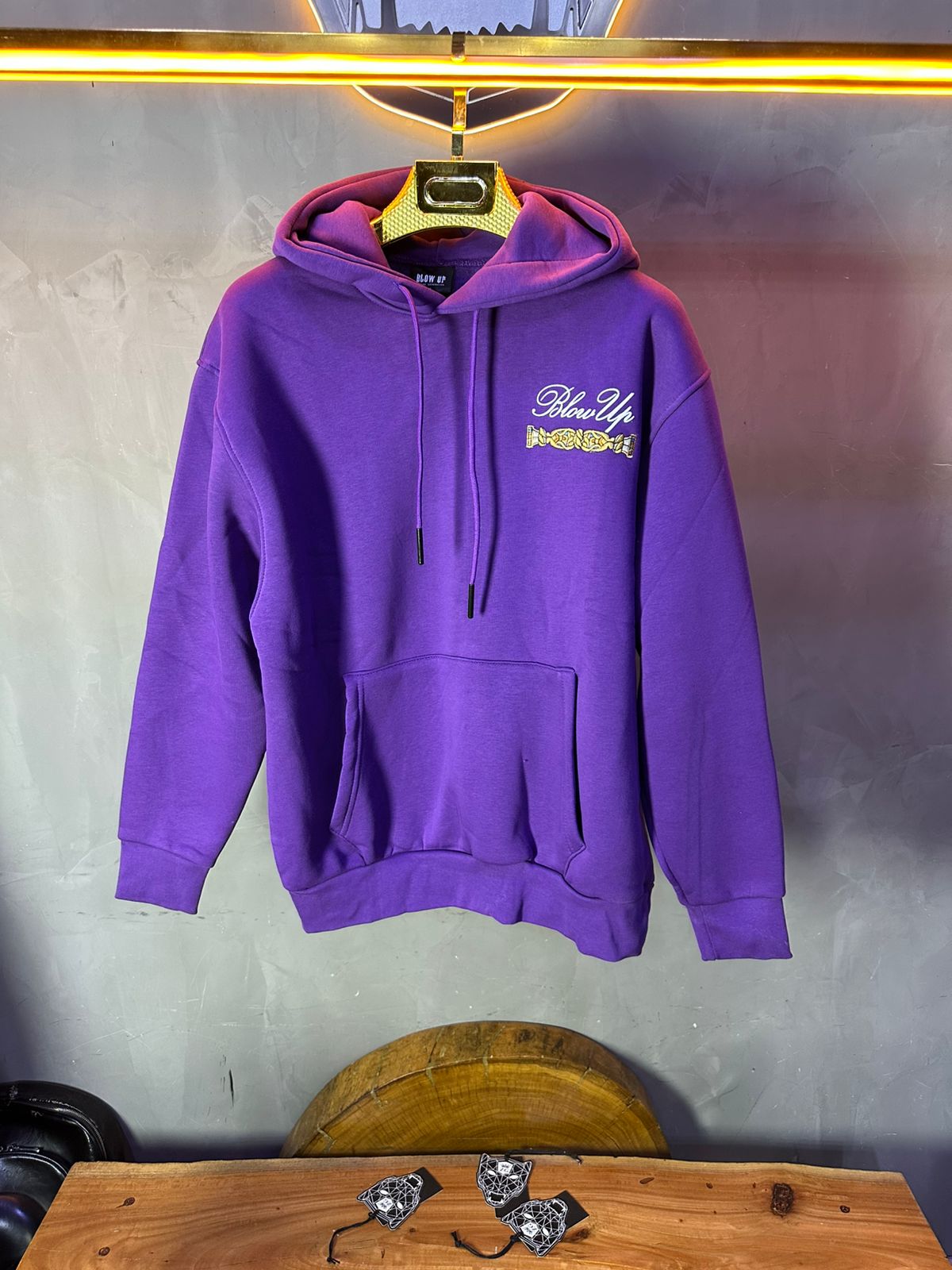 CAPUCH OVERSIZE VIOLET E01