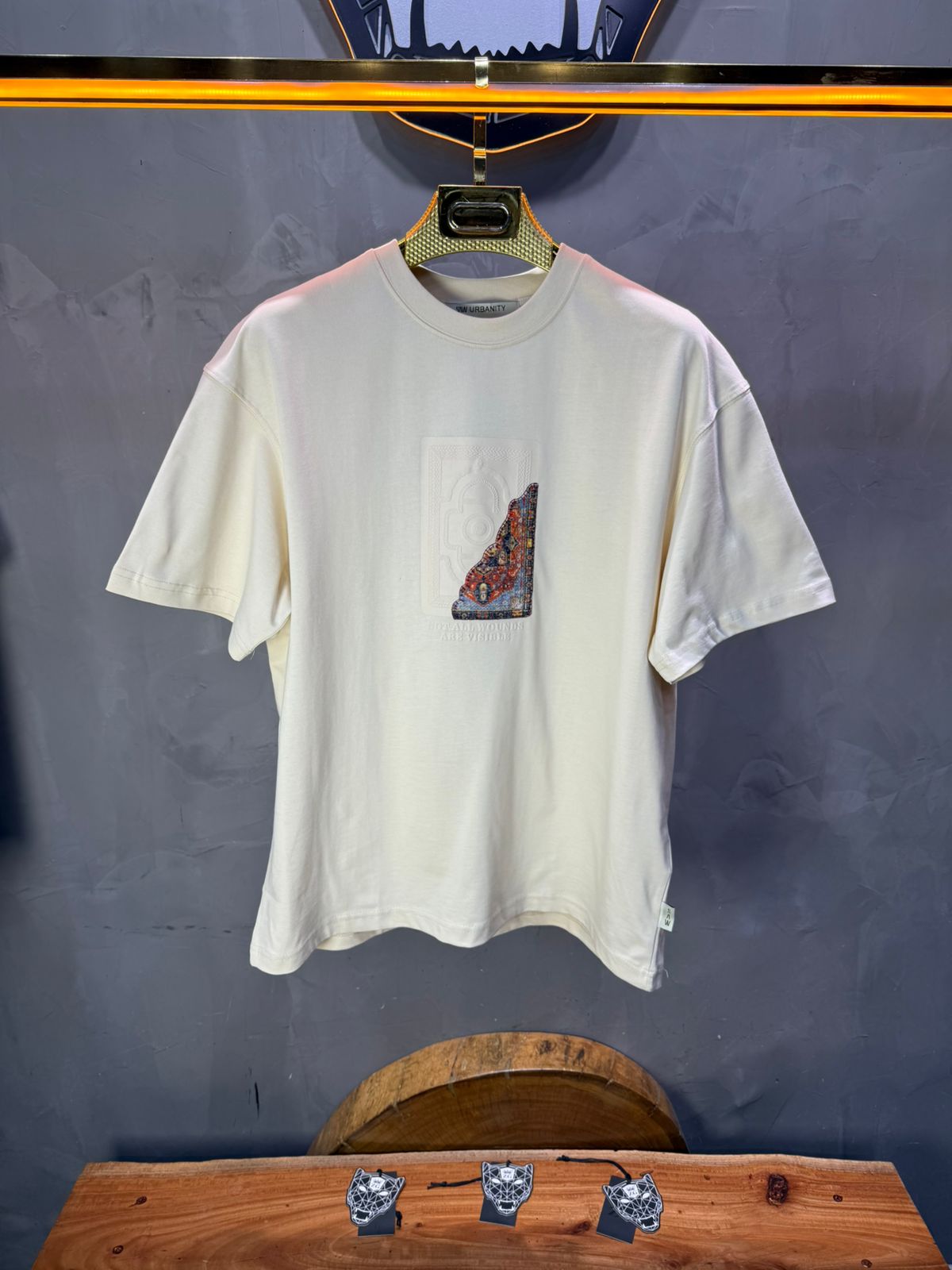 T-Shirt Oversize Beige 5084