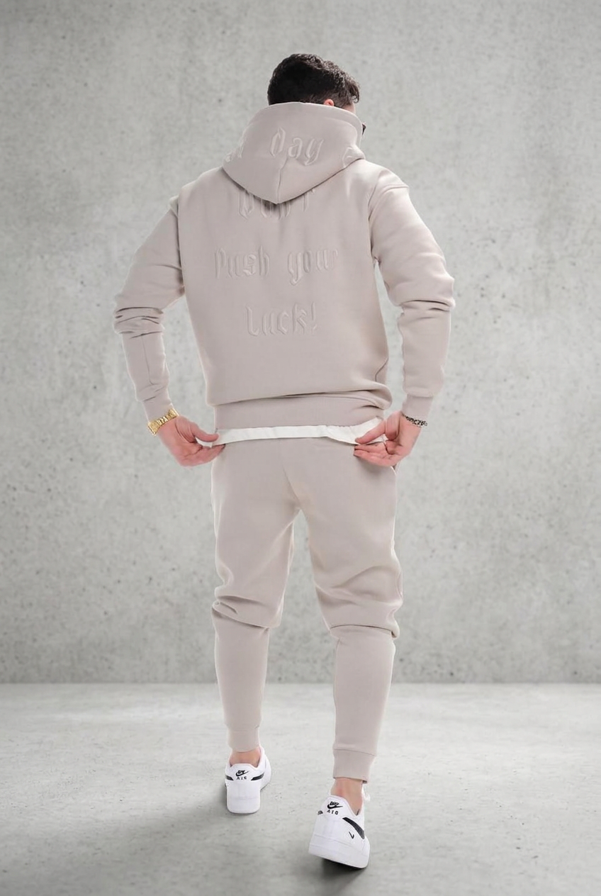 Ensemble jogging homme gris clair 6079