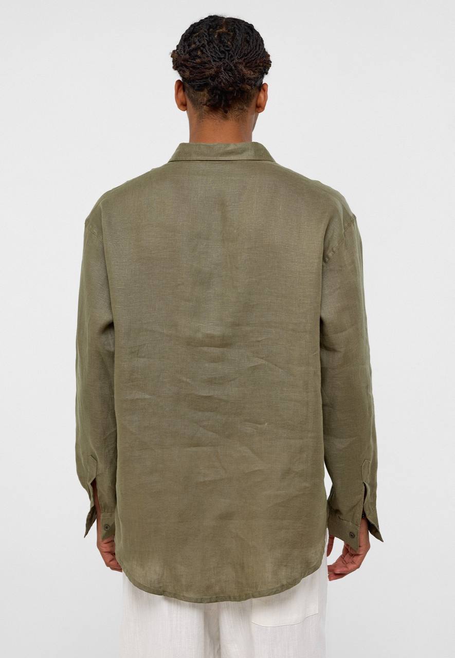 CHEMISE MARRAKECH GREEN 4026