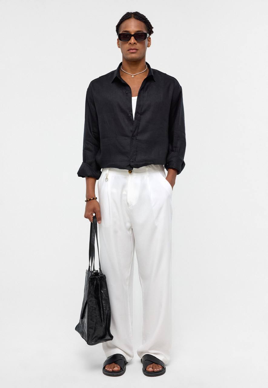 CHEMISE MARRAKECH BLACK 4026