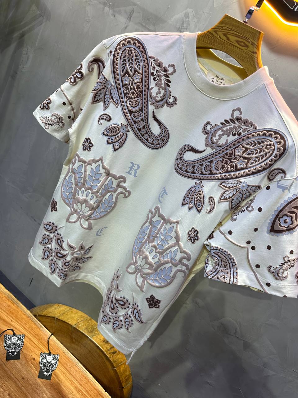 T-SHIRT RETRO BEIGE 2524