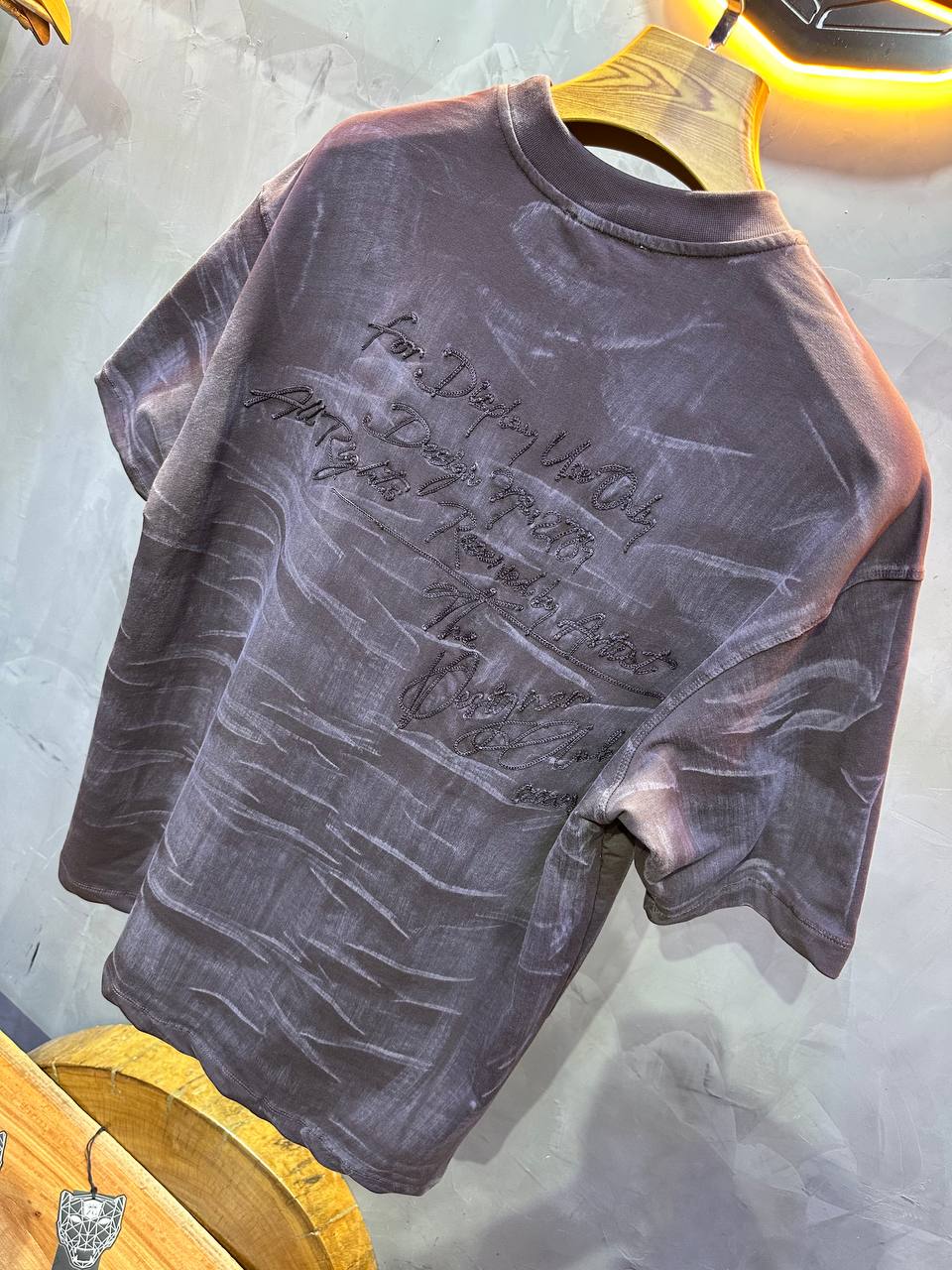 T-SHIRT RETRO BROWN 2532