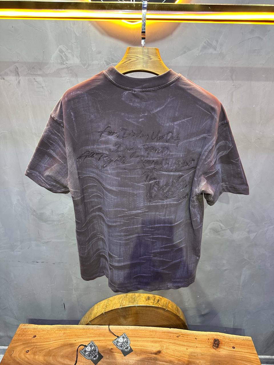 T-SHIRT RETRO BROWN 2532