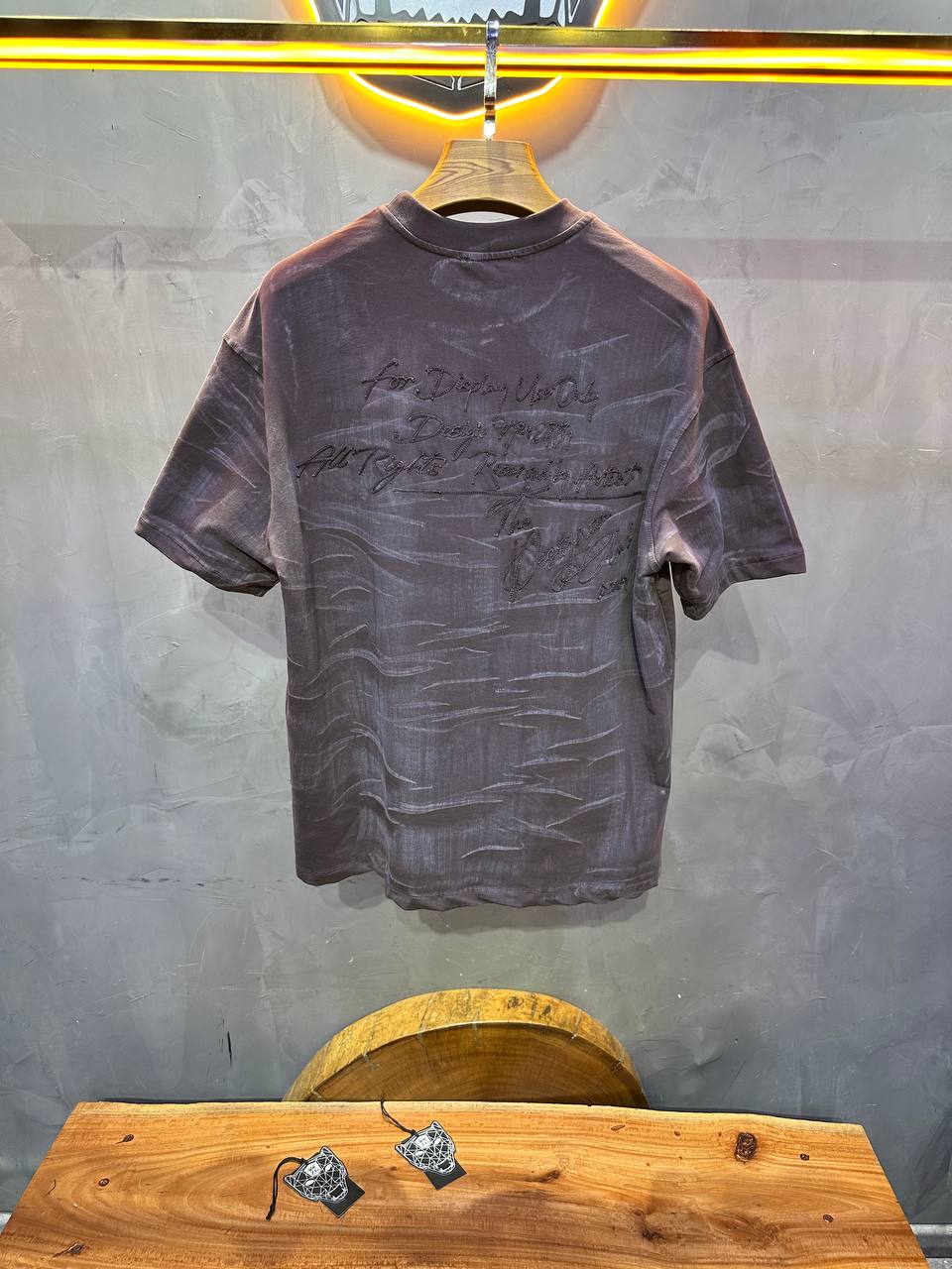 T-SHIRT RETRO BROWN 2532