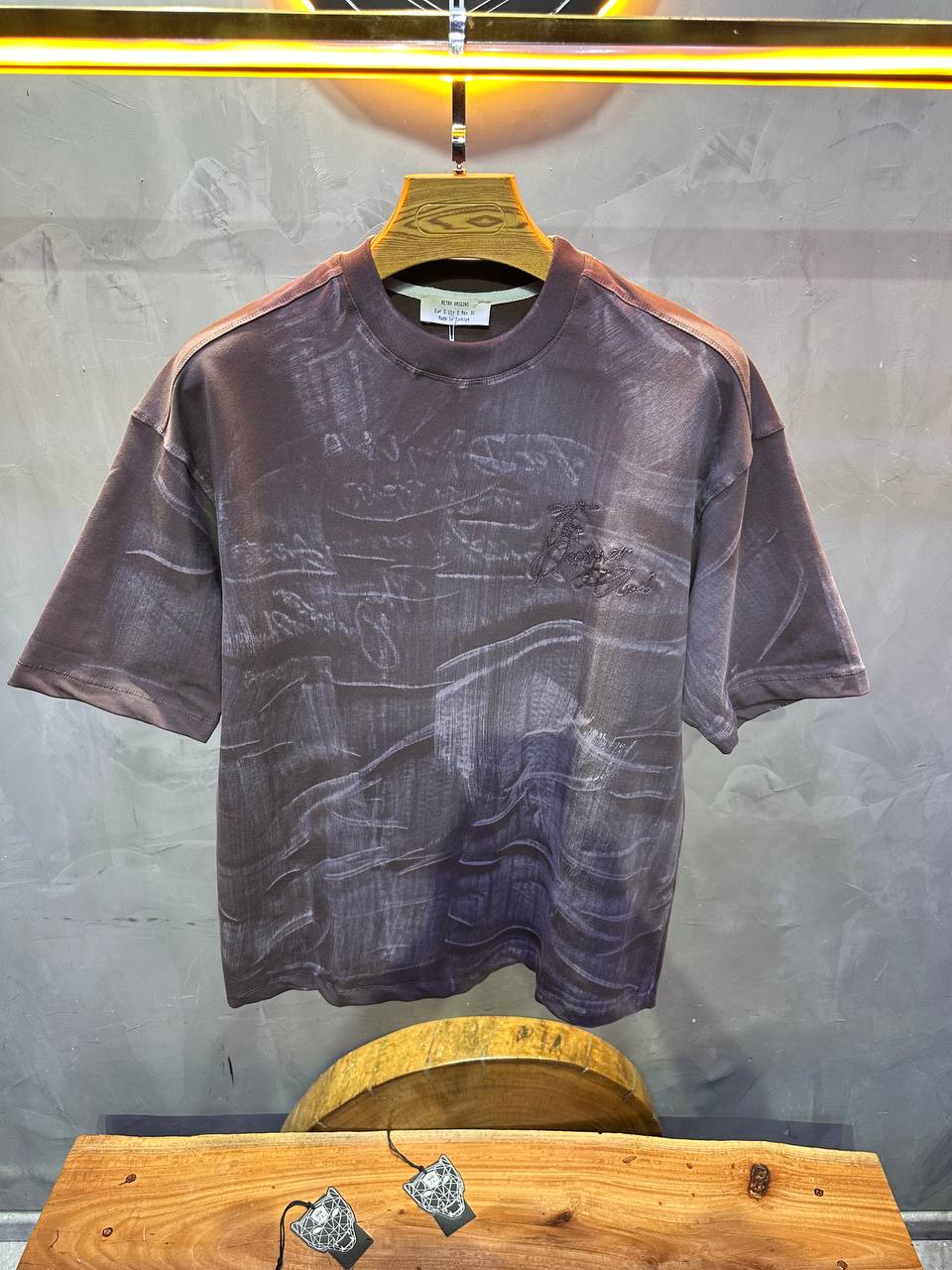T-SHIRT RETRO BROWN 2532