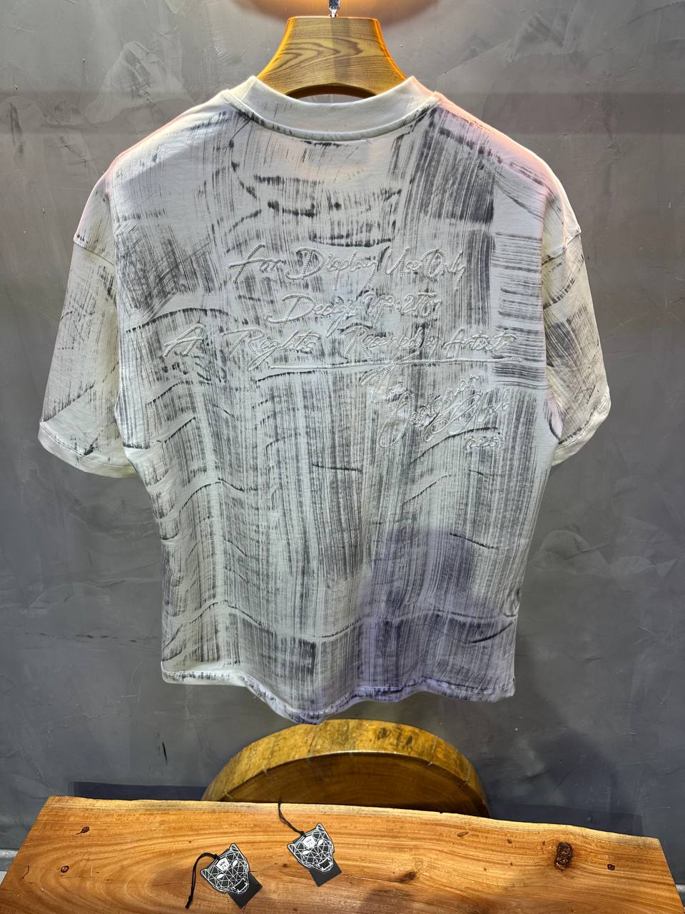 T-SHIRT RETRO BEIGE 2532