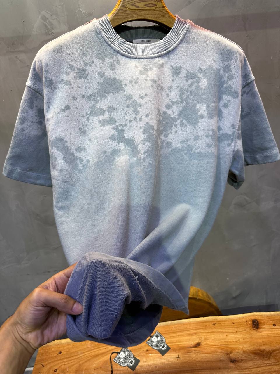 T-SHIRT RETRO GREY 2537