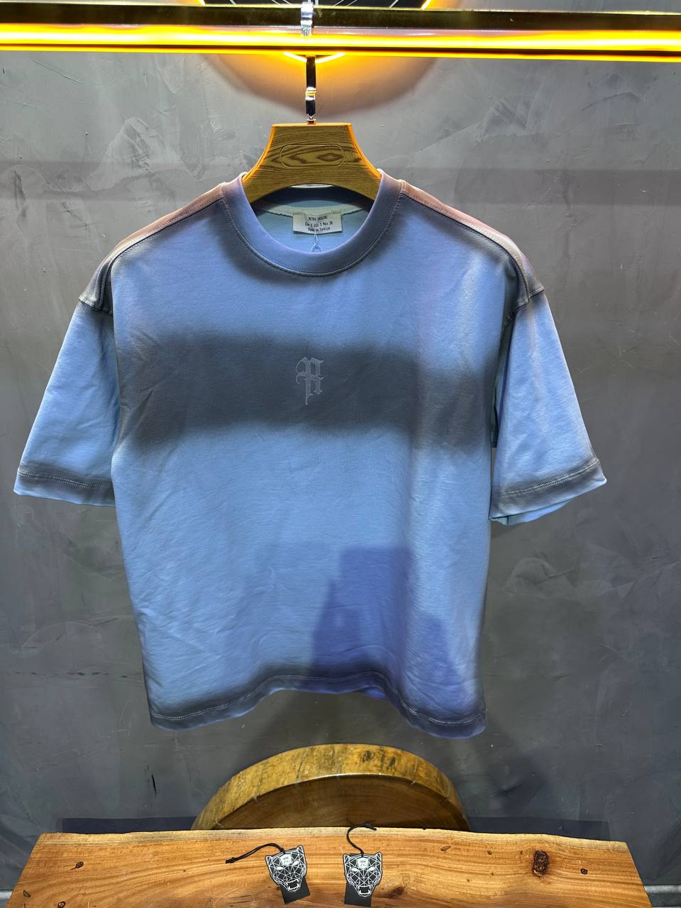 T-SHIRT RETRO BLUE 2535