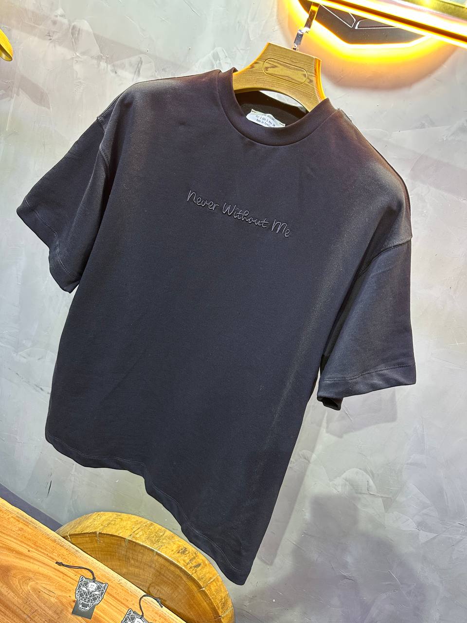 T-SHIRT RETRO BLACK 2504