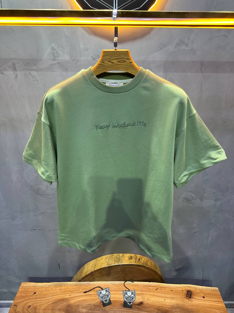 T-SHIRT RETRO GREEN 2504