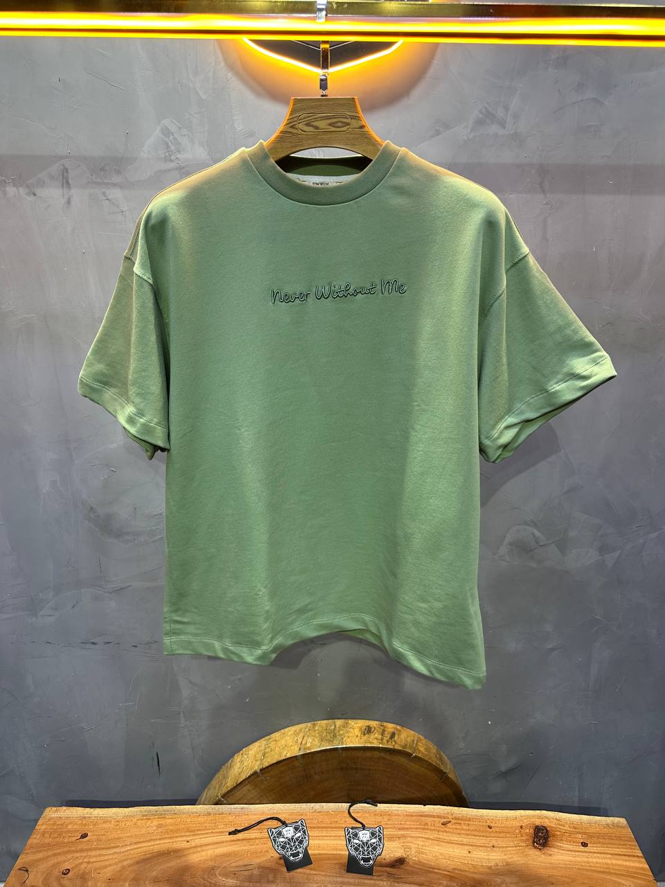 T-SHIRT RETRO GREEN 2504