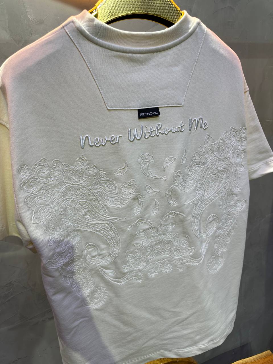 T - SHIRT RETRO BEIGE 2504 - ZG PREMIUM