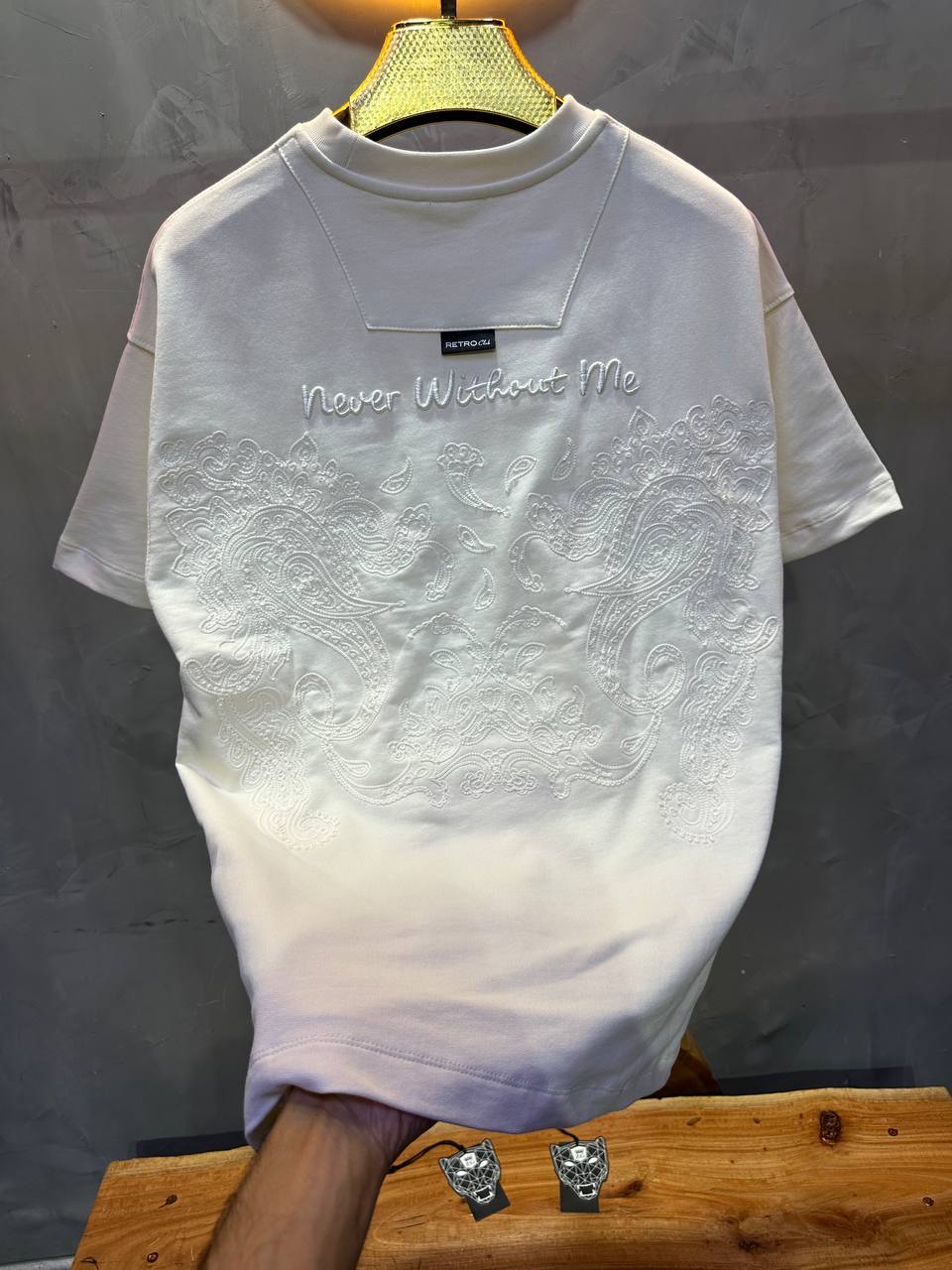 T-SHIRT RETRO BEIGE 2504