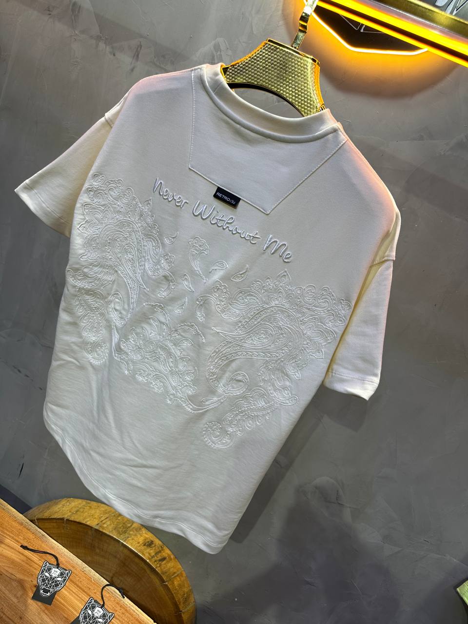 T-SHIRT RETRO BEIGE 2504