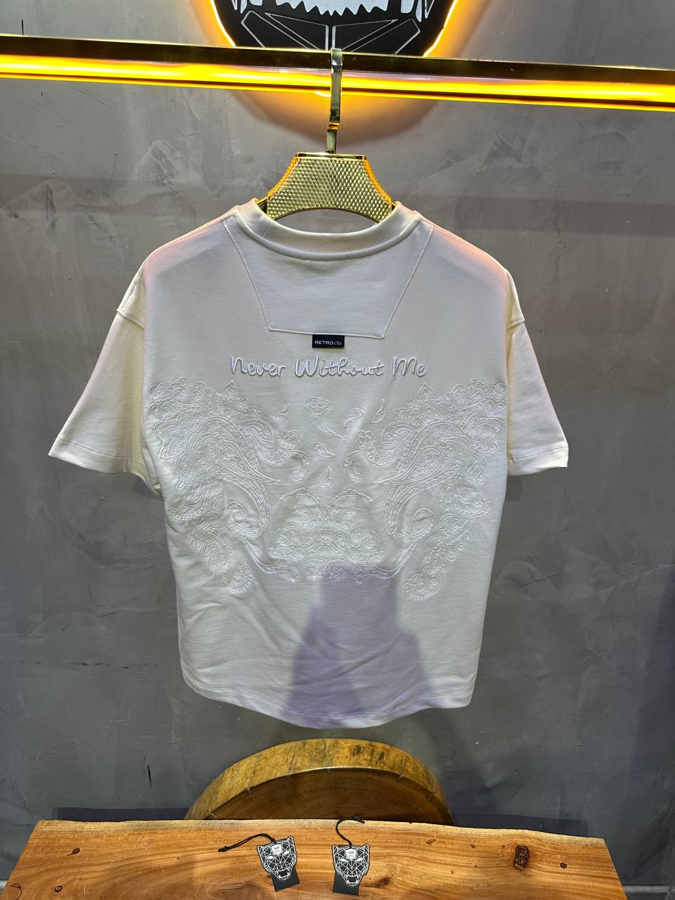 T-SHIRT RETRO BEIGE 2504