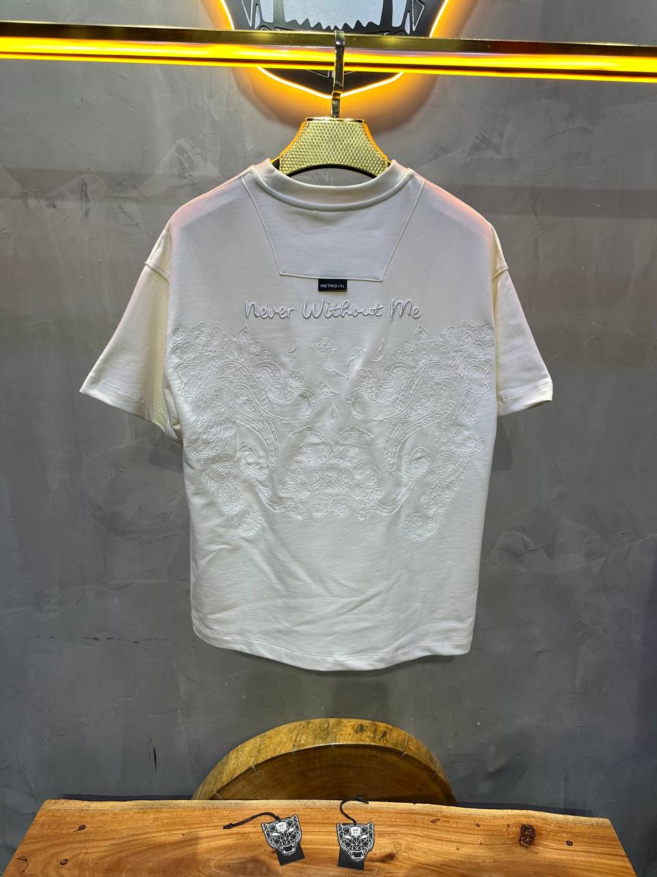 T-SHIRT RETRO BEIGE 2504