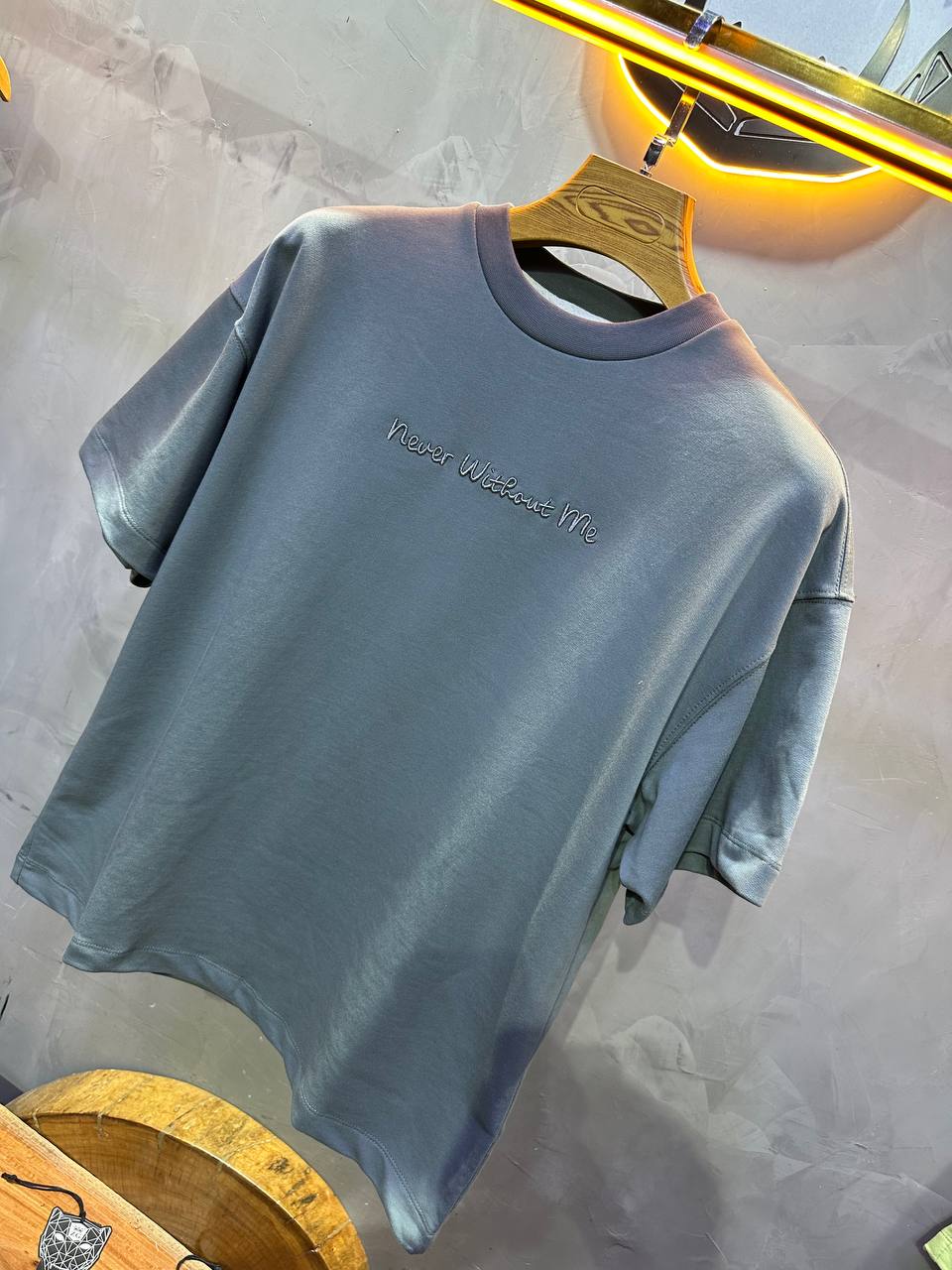T-SHIRT RETRO GREY 2504