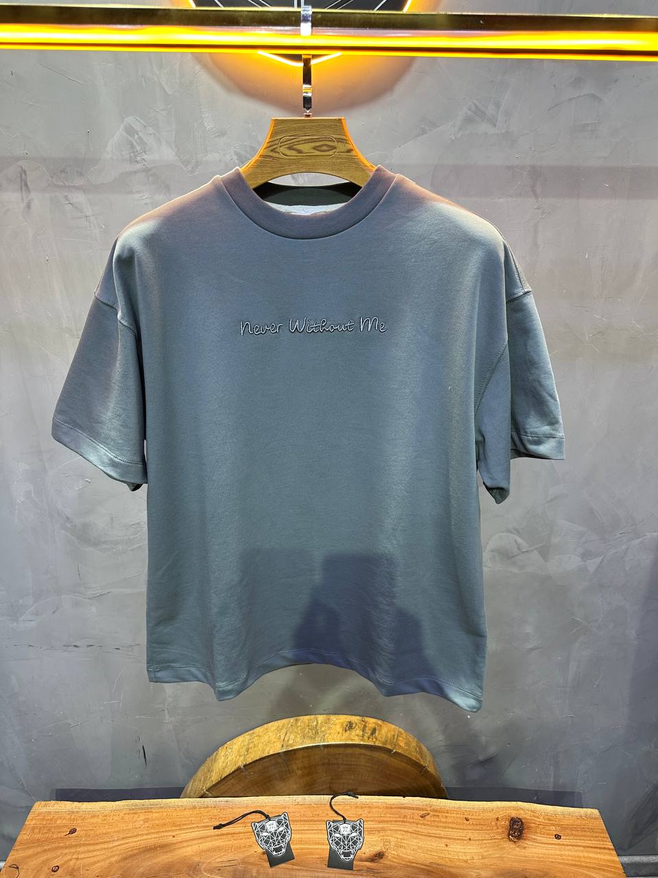 T-SHIRT RETRO GREY 2504