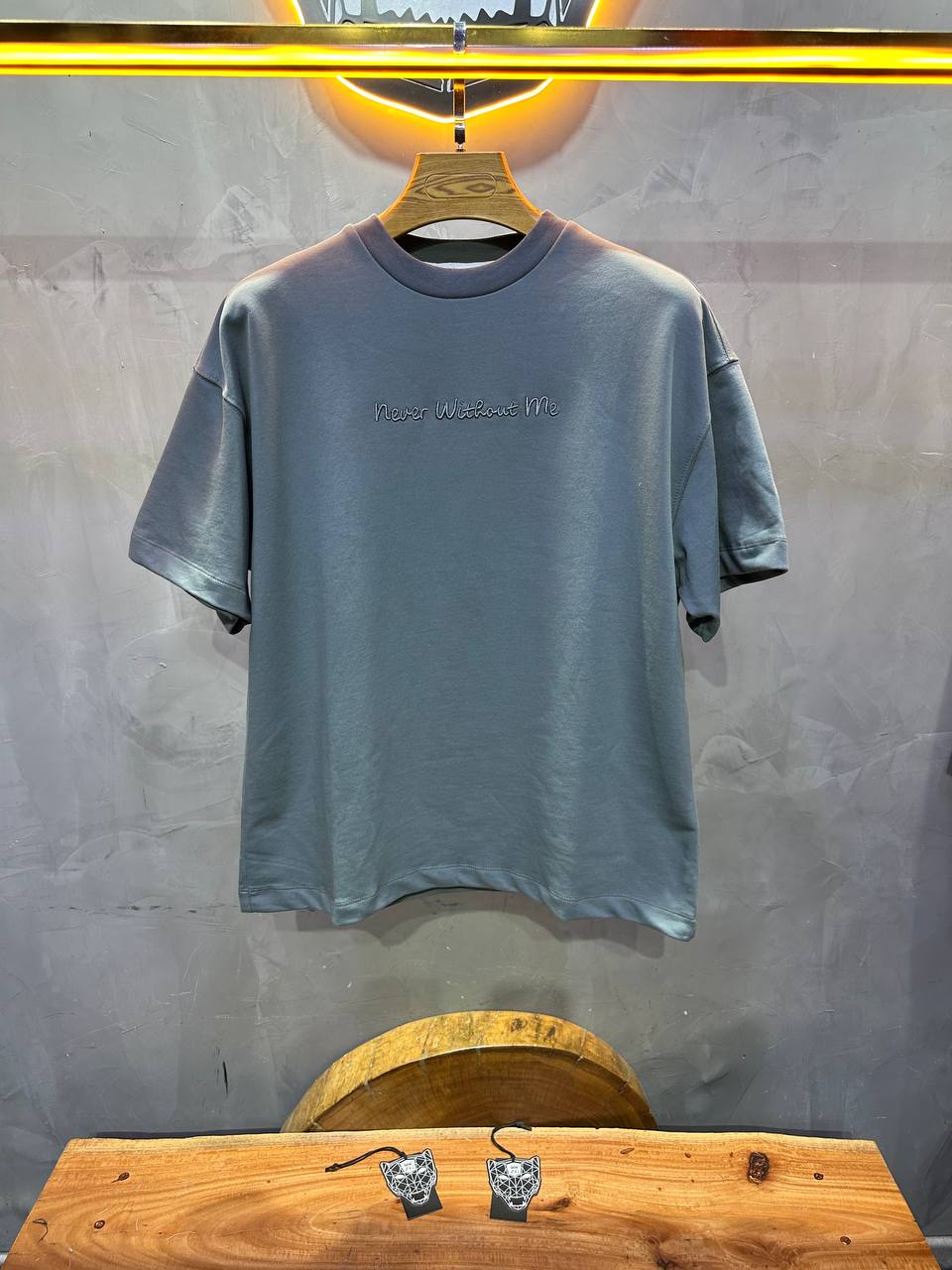 T-SHIRT RETRO GREY 2504