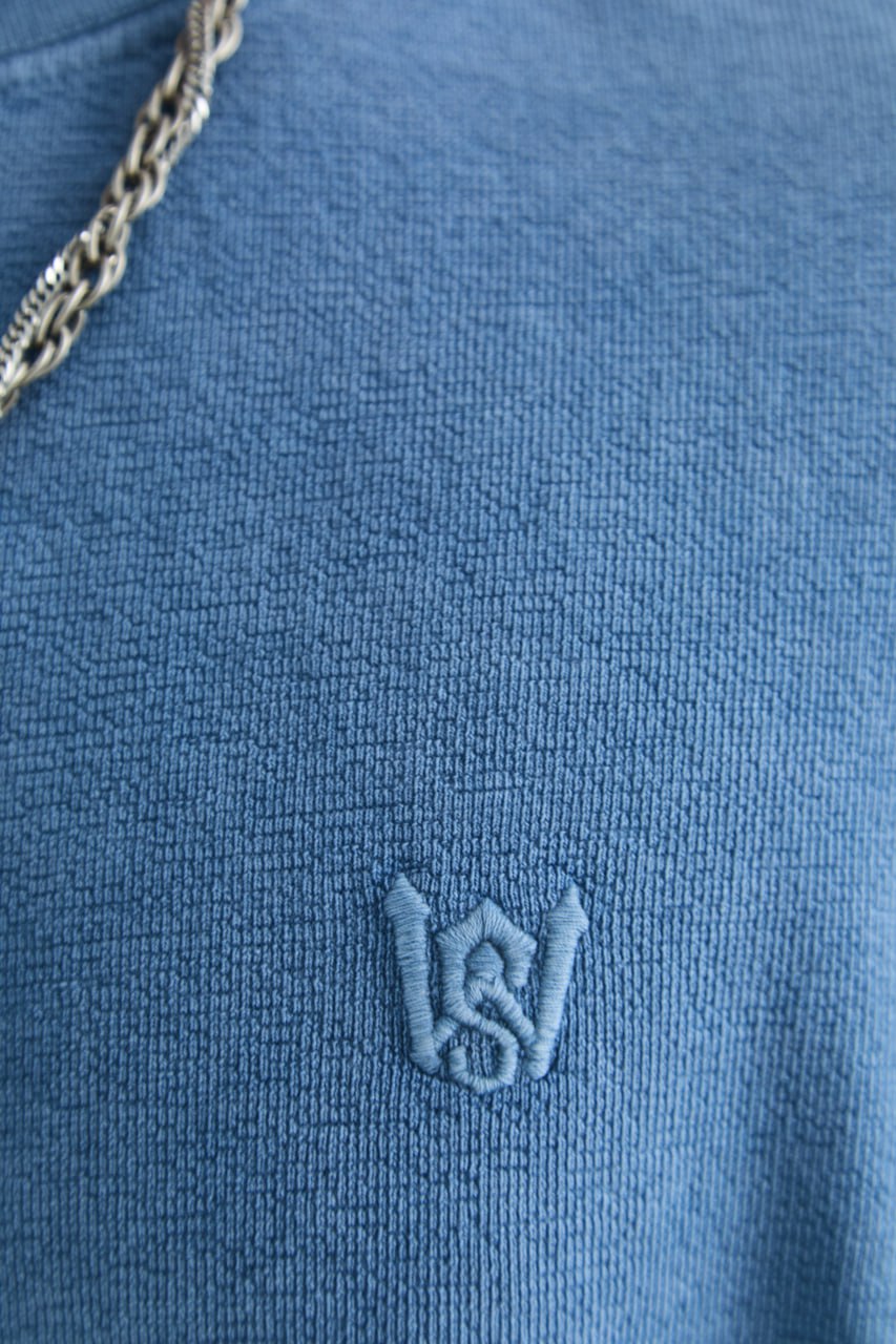 T-SHIRT OVERSIZE SAW BLUE 4803