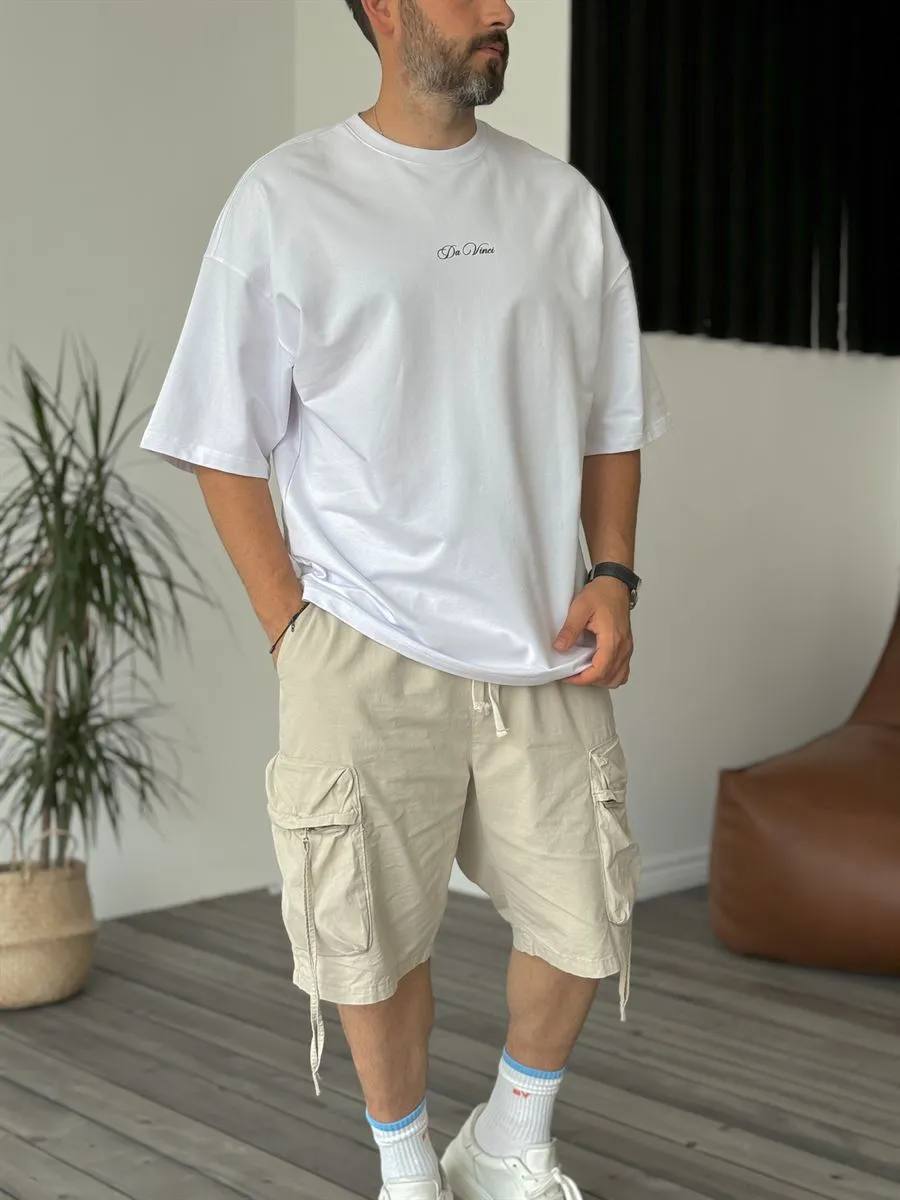 T SHIRT OVERSIZE RESPIRE WHITE 5129 - ZG PREMIUM