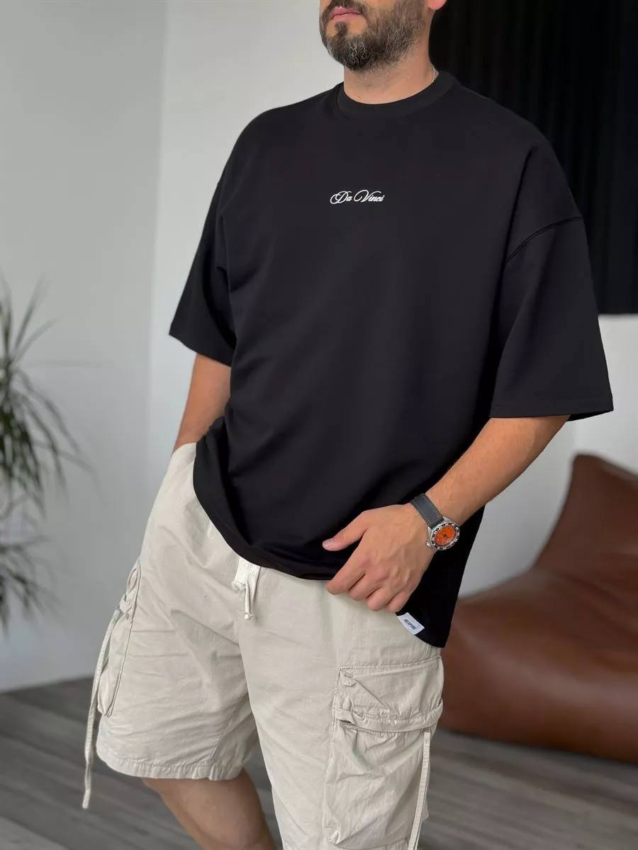 T SHIRT OVERSIZE RESPIRE BLACK 5129