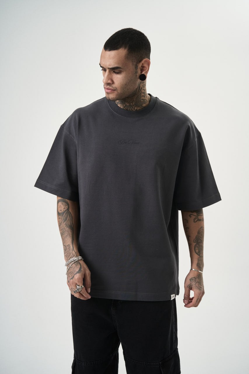 T SHIRT OVERSIZE RESPIRE GREY 5112