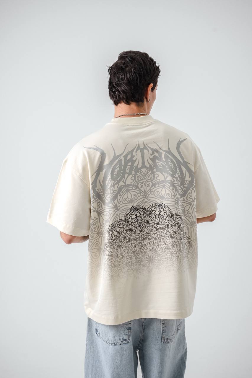 T-SHIRT RETRO BEIGE 2526