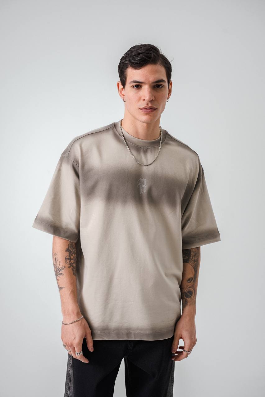 T-SHIRT RETRO BEIGE 2535