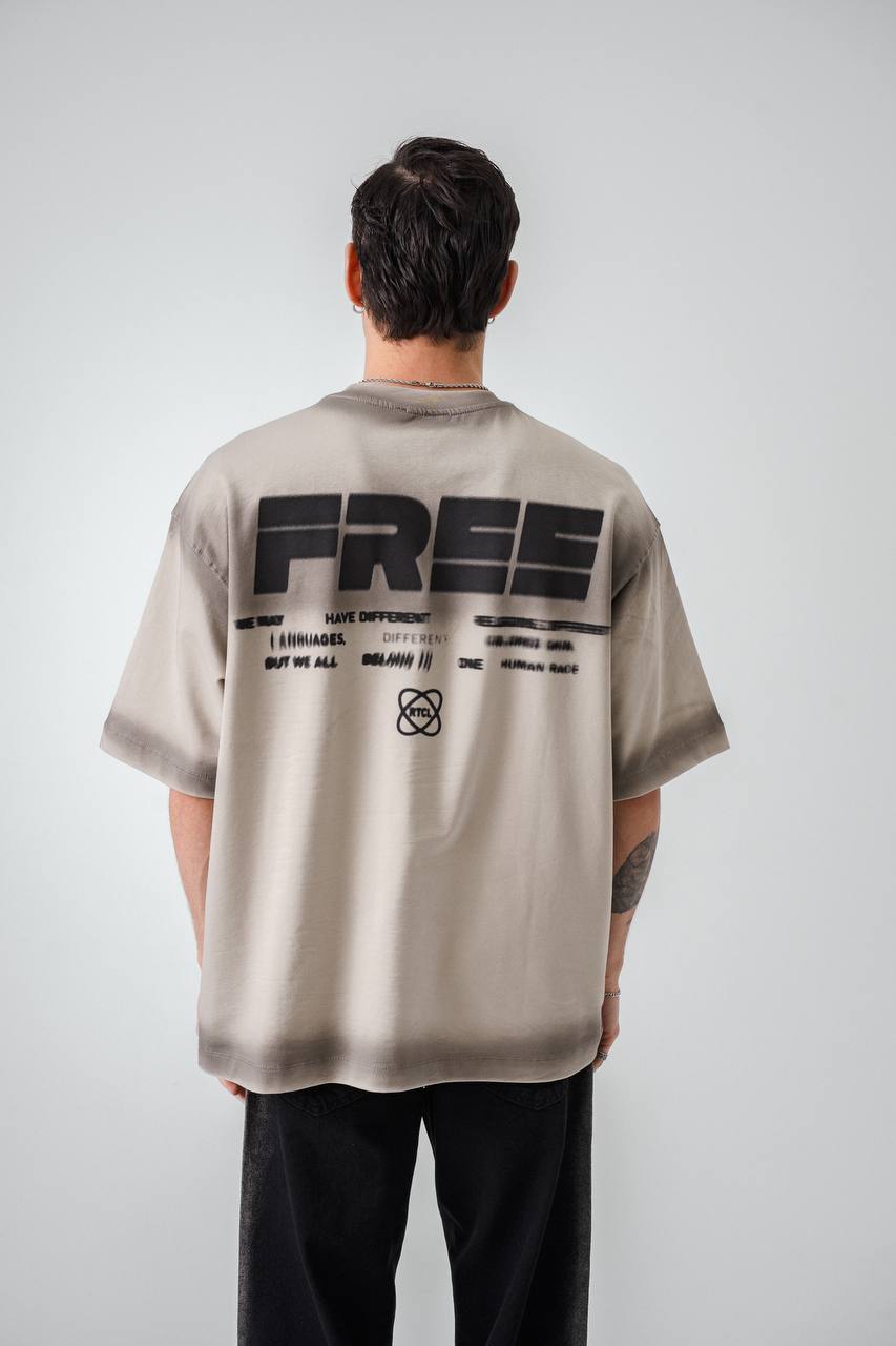 T-SHIRT RETRO BEIGE 2535