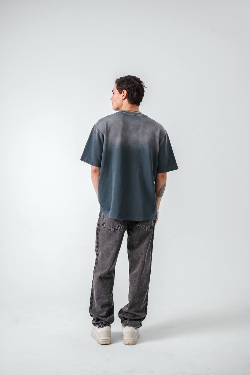 T-SHIRT RETRO BLACK 2507