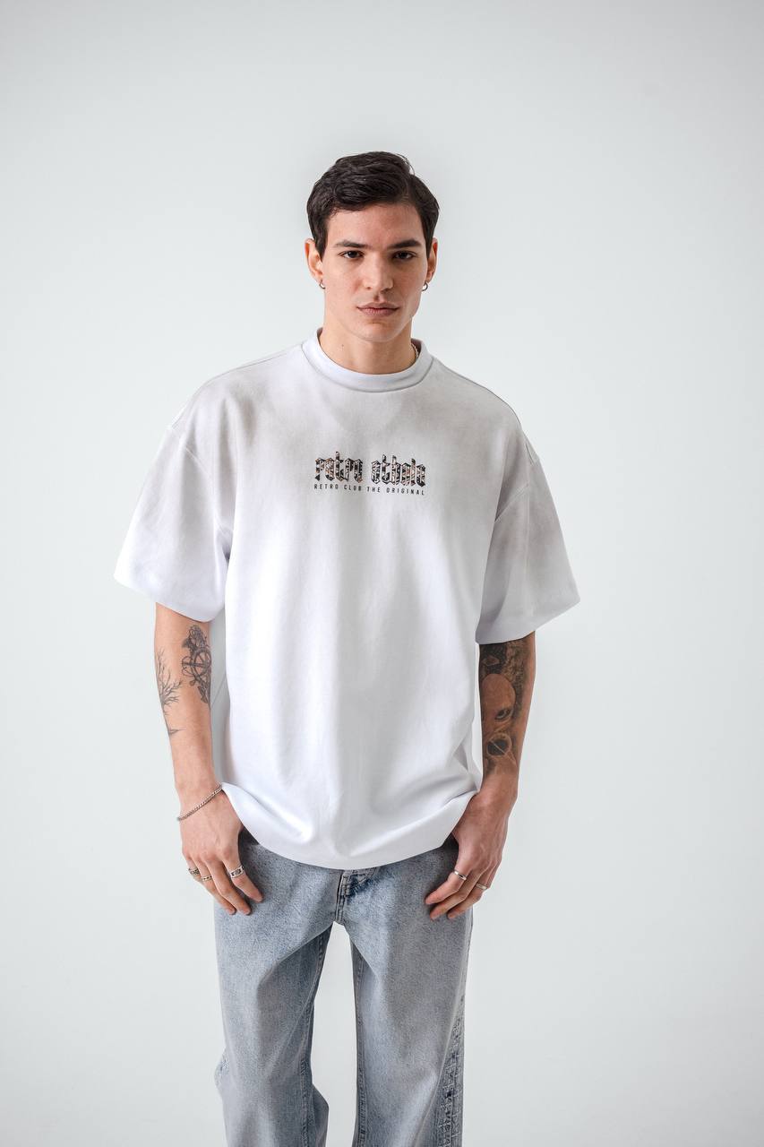 T-SHIRT RETRO WHITE 2511
