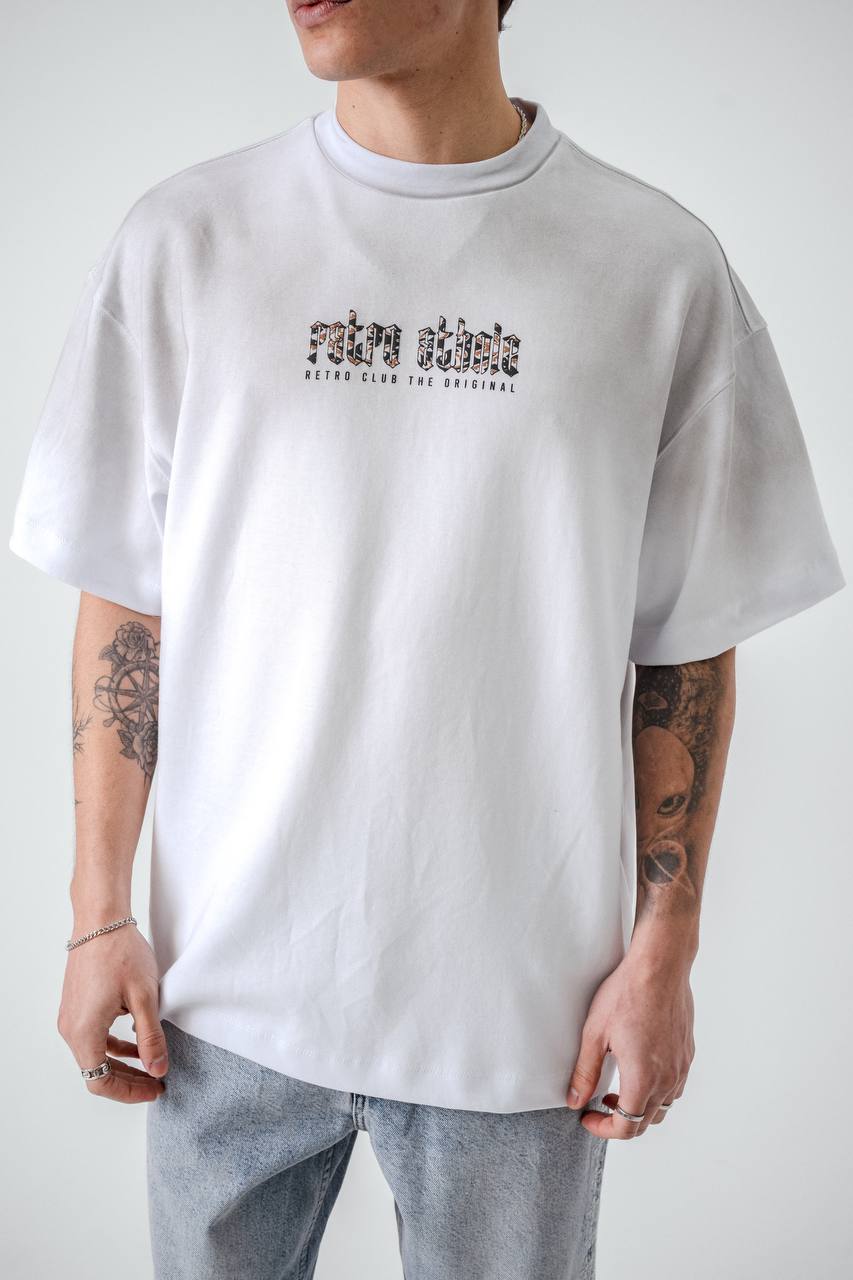 T - SHIRT RETRO WHITE 2511 - ZG PREMIUM