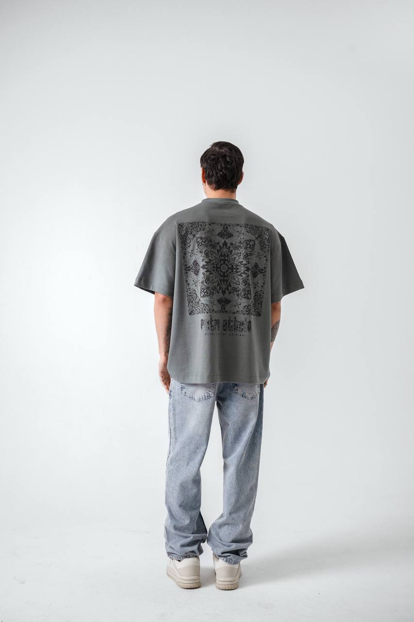 T-SHIRT RETRO GREY 2511