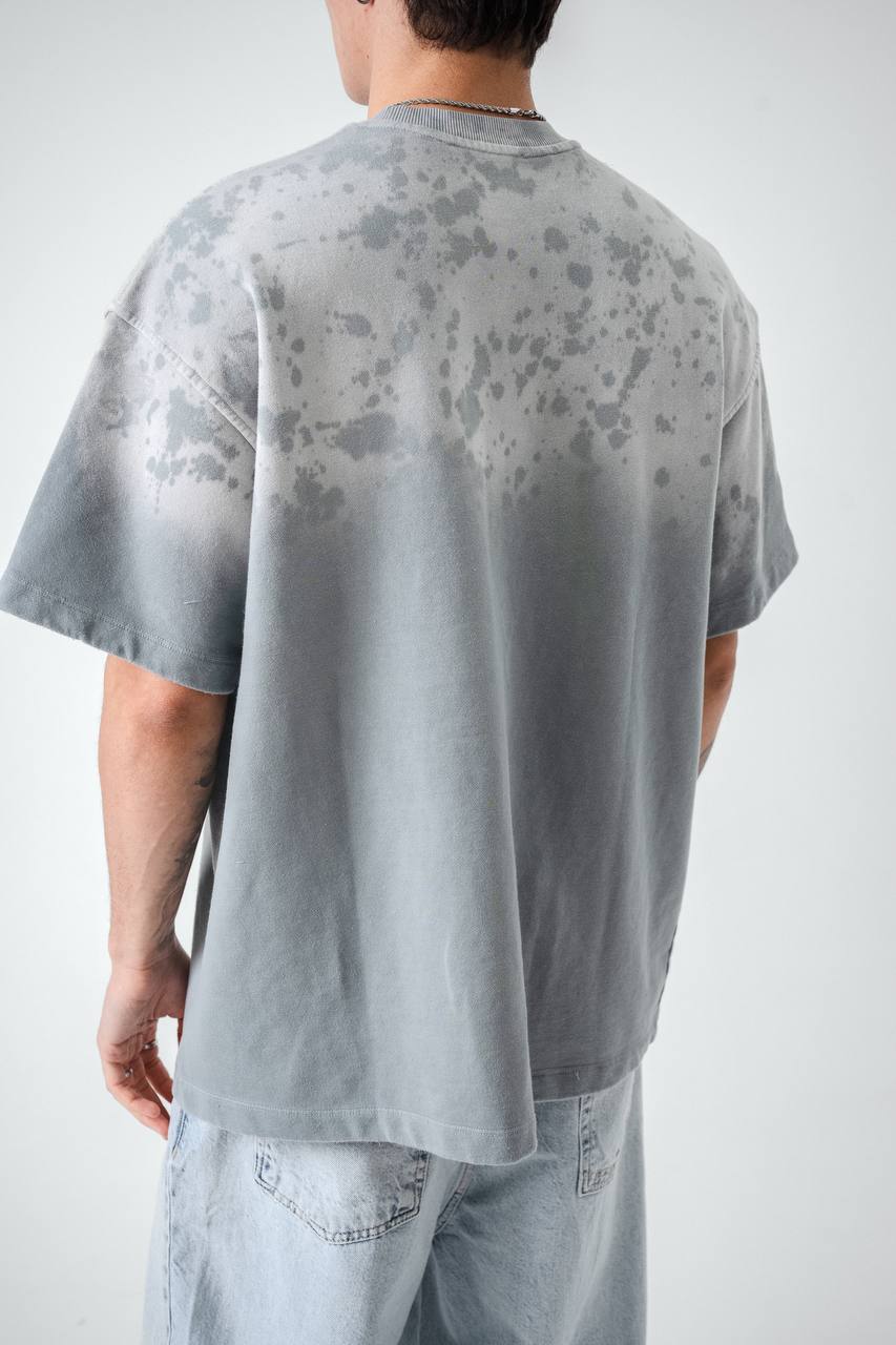 T-SHIRT RETRO GREY 2537